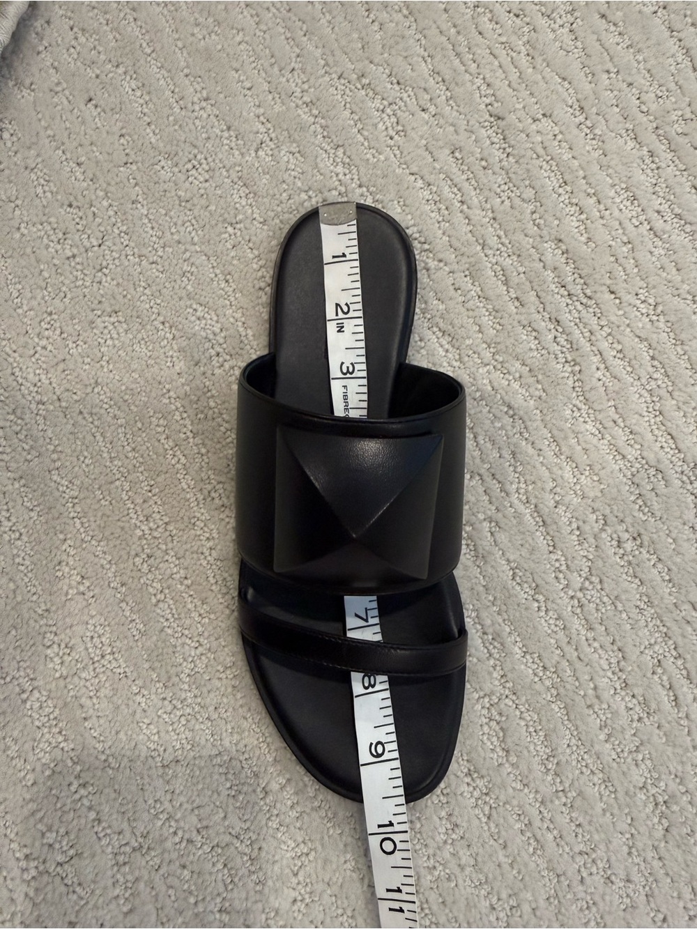 Hermes Caia Sandals black Napa leather size 37 - Picture 13 of 14